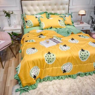 Set ga gối cotton tencel