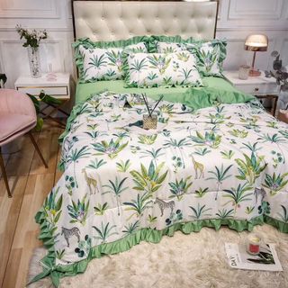 Set ga gối cotton tencel