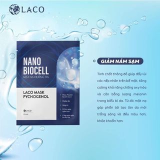 MẶT NẠ NANO BIOCELL XANH CHIẾT XUẤT NHỰA THÔNG ĐỎ