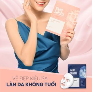 MẶT NẠ DƯỠNG DA NANO BIOCELL DNA HỒNG