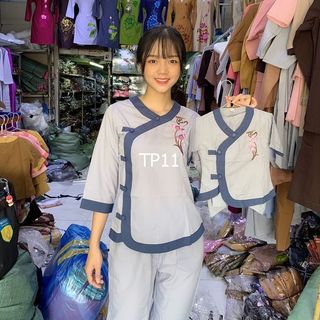 Áo lam đi chùa Tim Phối
