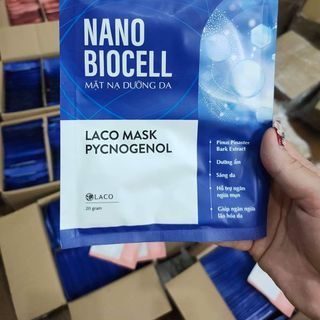 MẶT NẠ NANO BIOCELL XANH CHIẾT XUẤT NHỰA THÔNG ĐỎ
