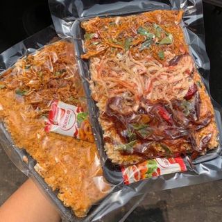 Combo cơm cháy mix khô gà, mực, bò giá sỉ