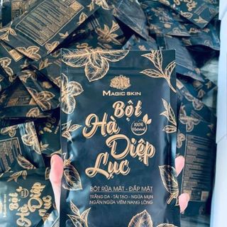 mặt nạ đắp mặt hà diệp lục
