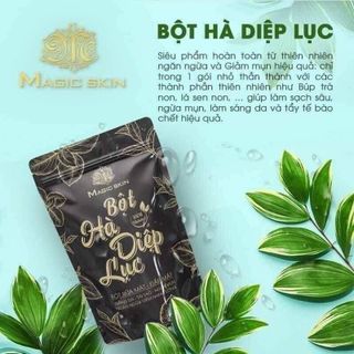mặt nạ đắp mặt hà diệp lục