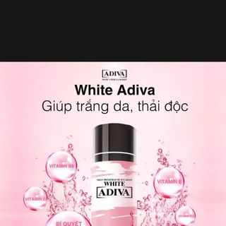 Viên uống trắng da chống nắng ADIVA White hộp 60vien