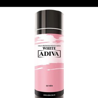 Viên uống trắng da chống nắng ADIVA White hộp 60vien