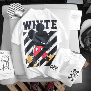 Áo thun nam cổ tròn Mickey