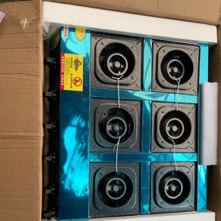 Bếp gas 6 họng- bếp gas 6 cửa