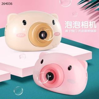 MÁY ẢNH THỔI BONG BÓNG - chỉ có màu hồng