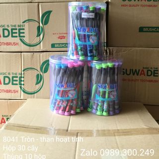 Bàn chải cao cấp SUWADEE,mẫu 8040 than hoạt tính