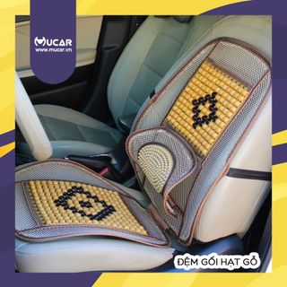 Đệm ghế ô tô hạt gỗ