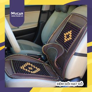 Đệm ghế ô tô hạt gỗ
