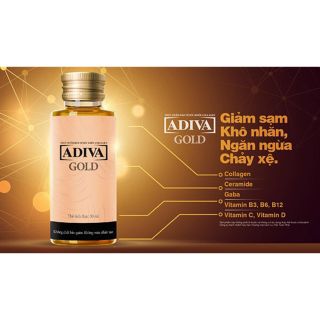 Nước uống làm đẹp da ADIVA gold hộp 14 chai