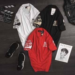 Áo thun nam - áo thun unisex Evisu tokyo hot trend giá sỉ