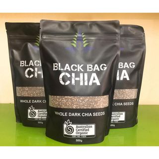 Hạt Chia Đen Úc Black Bag Chia 500gr Date 2022 giá sỉ