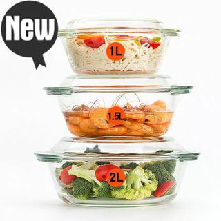 Âu thủy tinh nắp thông minh 2 lít