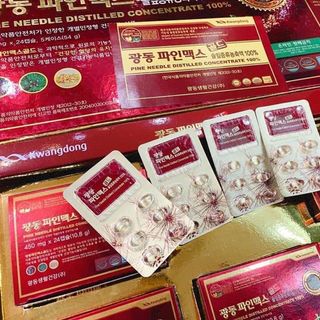 Tinh dầu thông kwangdong hàn quốc 120viên
