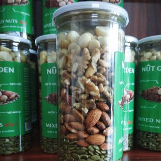 MIXSED NUTS 4IN1 HẠT SIÊU DINH DƯỠNG NUT GARDEN (500 G/ HỘP)