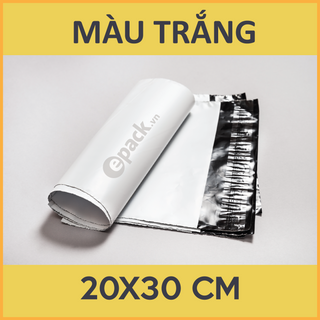 Túi Gói Hàng Siêu Tốc - Màu Trắng - Size 20x30 Cm