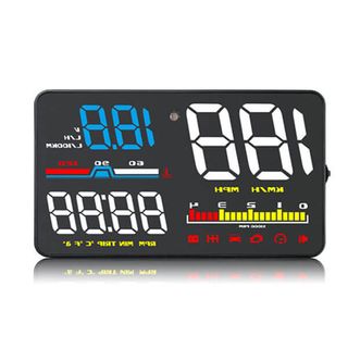 Hiển Thị Cảnh Báo Tốc Độ Trên Kính Lái HUD D5000