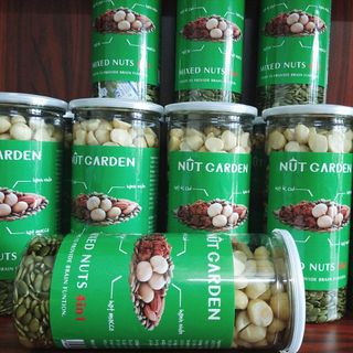 MIXSED NUTS 4IN1 HẠT SIÊU DINH DƯỠNG NUT GARDEN (500 G/ HỘP)