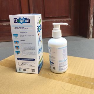 Sữa tắm gội thảo dược Dolphin 200ml dạng vòi xịt