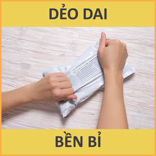 Túi Gói Hàng Siêu Tốc - Màu Trắng - Size 20x30 Cm