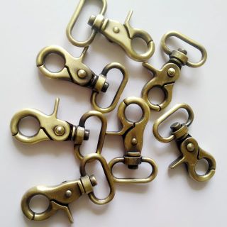 Phụ liệu may Ladovie, Khoen khóa, móc chó bằng antimon không gỉ