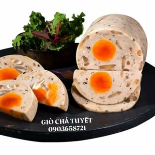 CHẢ LỤA BÌ TRỨNG MUỐI