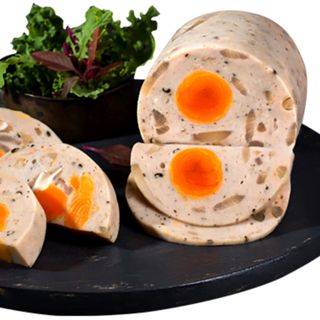 CHẢ LỤA BÌ TRỨNG MUỐI