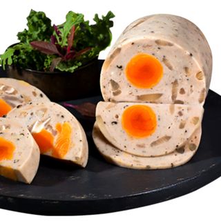 CHẢ LỤA BÌ TRỨNG MUỐI