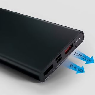 pin sạc dự phòng K2 dung lượng 25000mah cổng sạc nhanh QC3.0