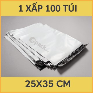 TÚI GÓI HÀNG SIÊU TỐC - MÀU TRẮNG - SIZE 25 X 35 CM