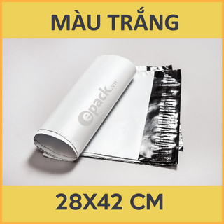 TÚI ĐÓNG GÓI SIÊU TỐC - MÀU TRẮNG - SIZE 28 X 42 CM