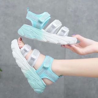 Giay sandal loang màu cao cấp