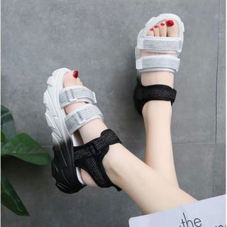 Giay sandal loang màu cao cấp