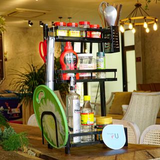 Kệ gia vị 3 tầng inox