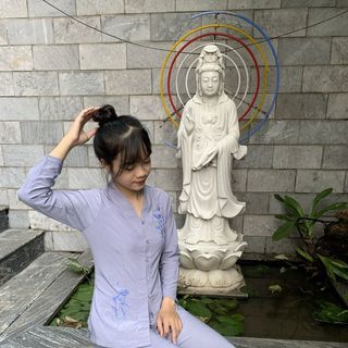 Bộ lam đi chùa thun bà lai