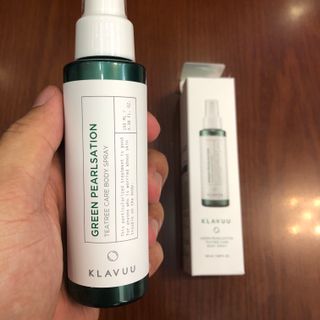 Xịt trị mụn Klavuu Tea Tree Care Body Spray Hàn Quốc