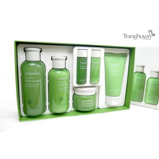 Set Innisfrees trà xanh 7 món mẫu mới