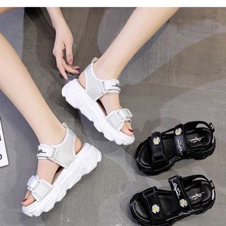 Giay sandal in đế cao 4p