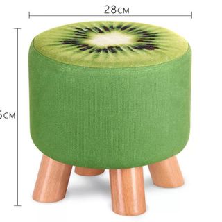 Ghế sofa bọc nỉ họa tiết trái cây GHS-731