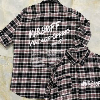 Áo sơmi caro form rộng