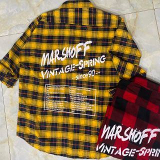 Áo sơmi caro form rộng