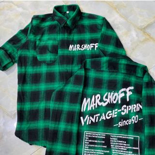 Áo sơmi caro form rộng