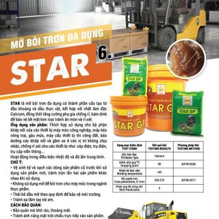 Mỡ bôi trơn Star Loại xô 15KG