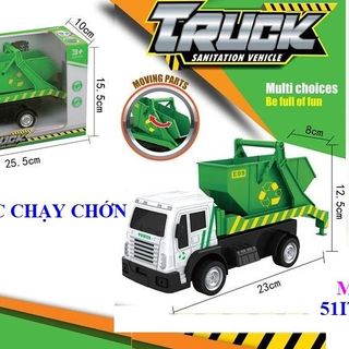 HỘP XE CHỞ RÁC CHẠY CHỚN