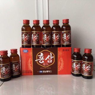 Nước sâm chai đông , đông trùng hàn quốc