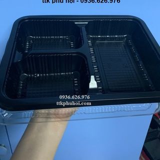 Hộp nhựa đựng cơm 3 ngăn